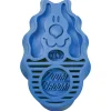 Kong Borstel Rubber Zoomgroom - Hondenvachtborstel - Blauw per stuk Large