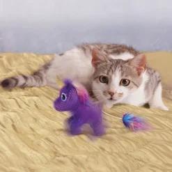 Kong Cat Enchanted Buzzy Unicorn - Kattenspeelgoed -