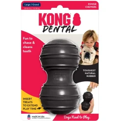 Kong Extreme Dental - Hondenspeelgoed - Zwart L