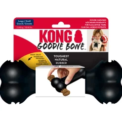 Kong Extreme Goodie Bone - Hondenspeelgoed - Zwart Large