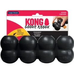 Kong Extreme Goodie Ribbon Zwart - Hondenspeelgoed