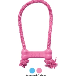 Kong Goodie Bone Met Touw Puppy - Hondenspeelgoed - 8 cm Assorti Xsmall