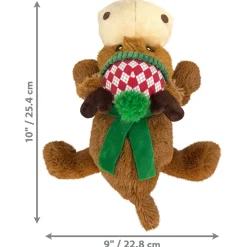 Kong Holiday Cozie Reindeer - Hondenspeelgoed - Bruin M