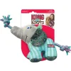 Kong Knots Carnival Elephant - Hondenspeelgoed - 30x14 cm Roze Groen Small-Medium