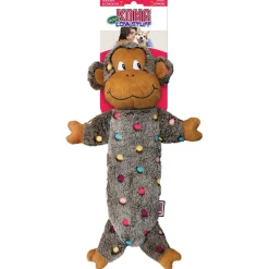 Kong Low Stuff Speckles Monkey - Hondenspeelgoed - 40 cm Large