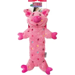 Kong Low Stuff Speckles Pig - Hondenspeelgoed - 40 cm Large