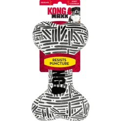 Kong Maxx Bone Wit&Grijs - Hondenspeelgoed