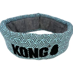 Kong Maxx Ring - Hondenspeelgoed - Blauw Zwart Large