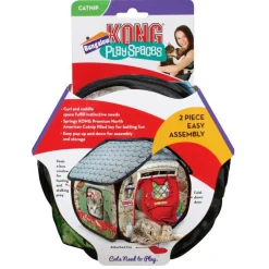 Kong Play Spaces Bungalow - Kattenspeelgoed - Multi-Color
