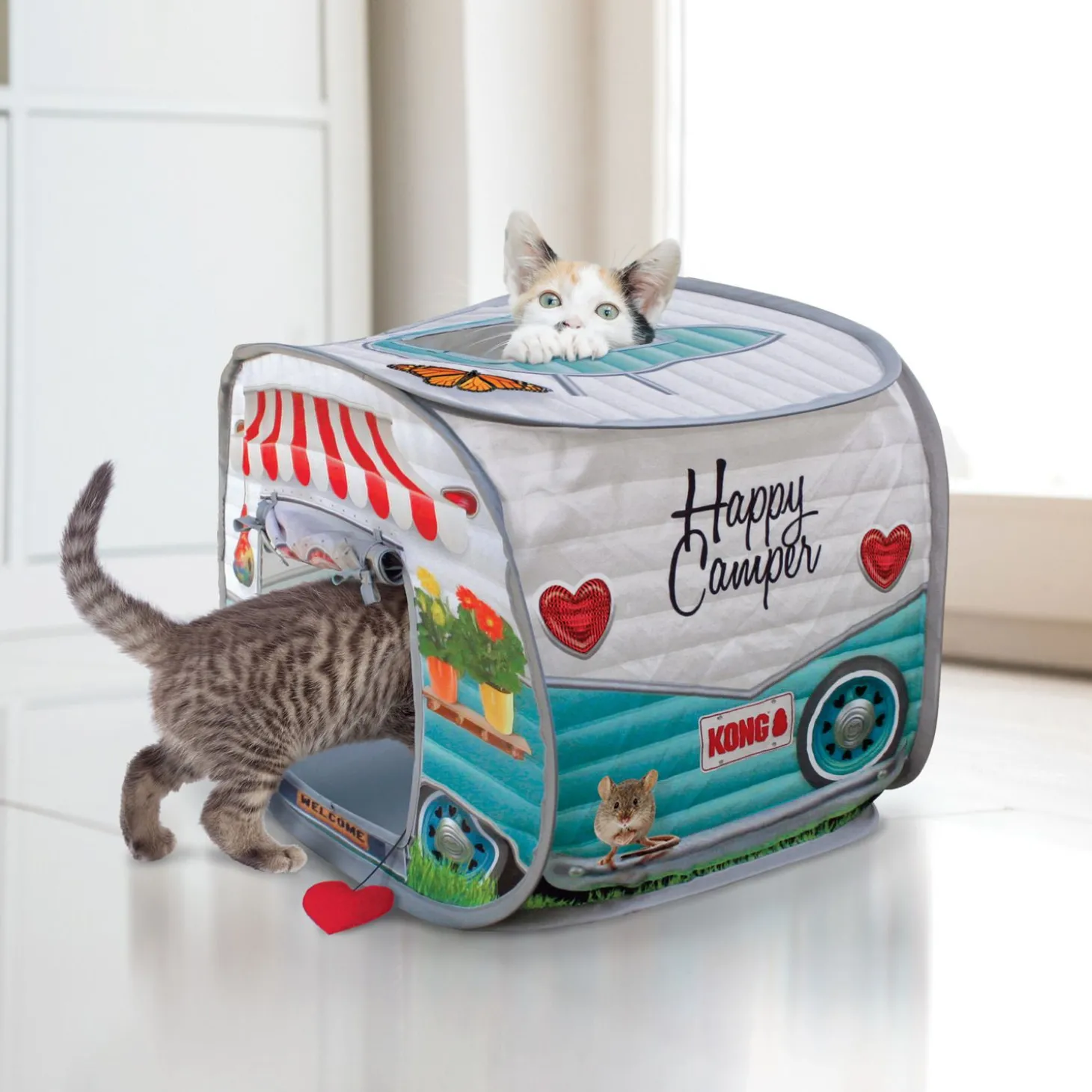 Kong Play Spaces Camper - Kattenspeelgoed -