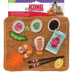 Kong Pull-A-Partz Sushi - Kattenspeelgoed - One Size