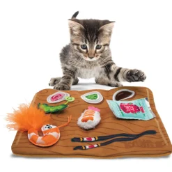Kong Pull-A-Partz Sushi - Kattenspeelgoed - One Size