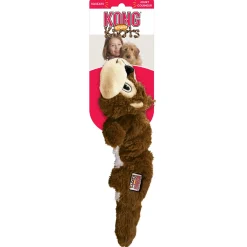 Kong Scrunch Knots Eekhoorn Bruin - Hondenspeelgoed
