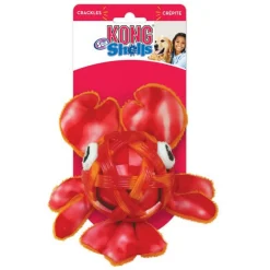 Kong Sea Shells Lobster - Hondenspeelgoed - Rood Large