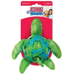 Kong Sea Shells Turtle - Hondenspeelgoed - Groen Large