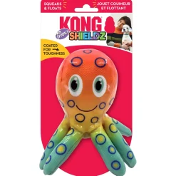 Kong Shieldz Tropics Ocuopus - Hondenspeelgoed - Oranje