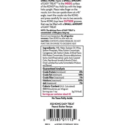 Kong Snacks Peanut Butter - Hondenspeelgoed - Pindakaas Ø5.72x19 cm 226 g