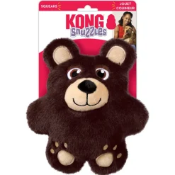 Kong Snuzzles Bear - Hondenspeelgoed - 23 cm Bruin