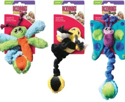 Kong Speeltje Kitty Fuzz Bugs - Kattenspeelgoed - 24 cm Assorti