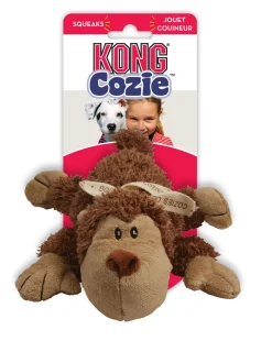 Kong Speeltje Pluche Cozie Naturals - Hondenspeelgoed - 23 cm Naturel