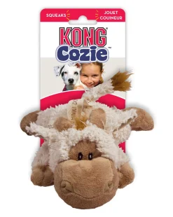 Kong Speeltje Pluche Cozie Naturals - Hondenspeelgoed - 23 cm Naturel