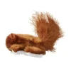 Kong Speeltje Pluche Eekhoorn - Kattenspeelgoed - Bruin per stuk
