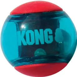 Kong Squeezz Action Rood - Hondenspeelgoed
