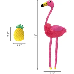 Kong Tropics Flamingo - Kattenspeelgoed -