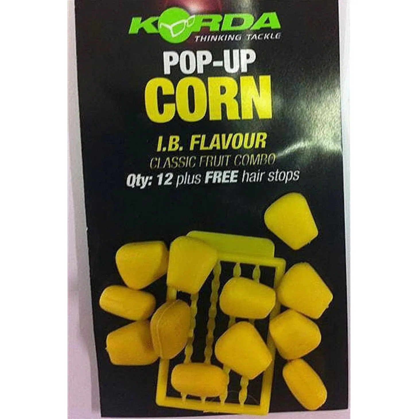 Korda Pop-Up Corn - Aas - 12 stuks I.B. Yellow