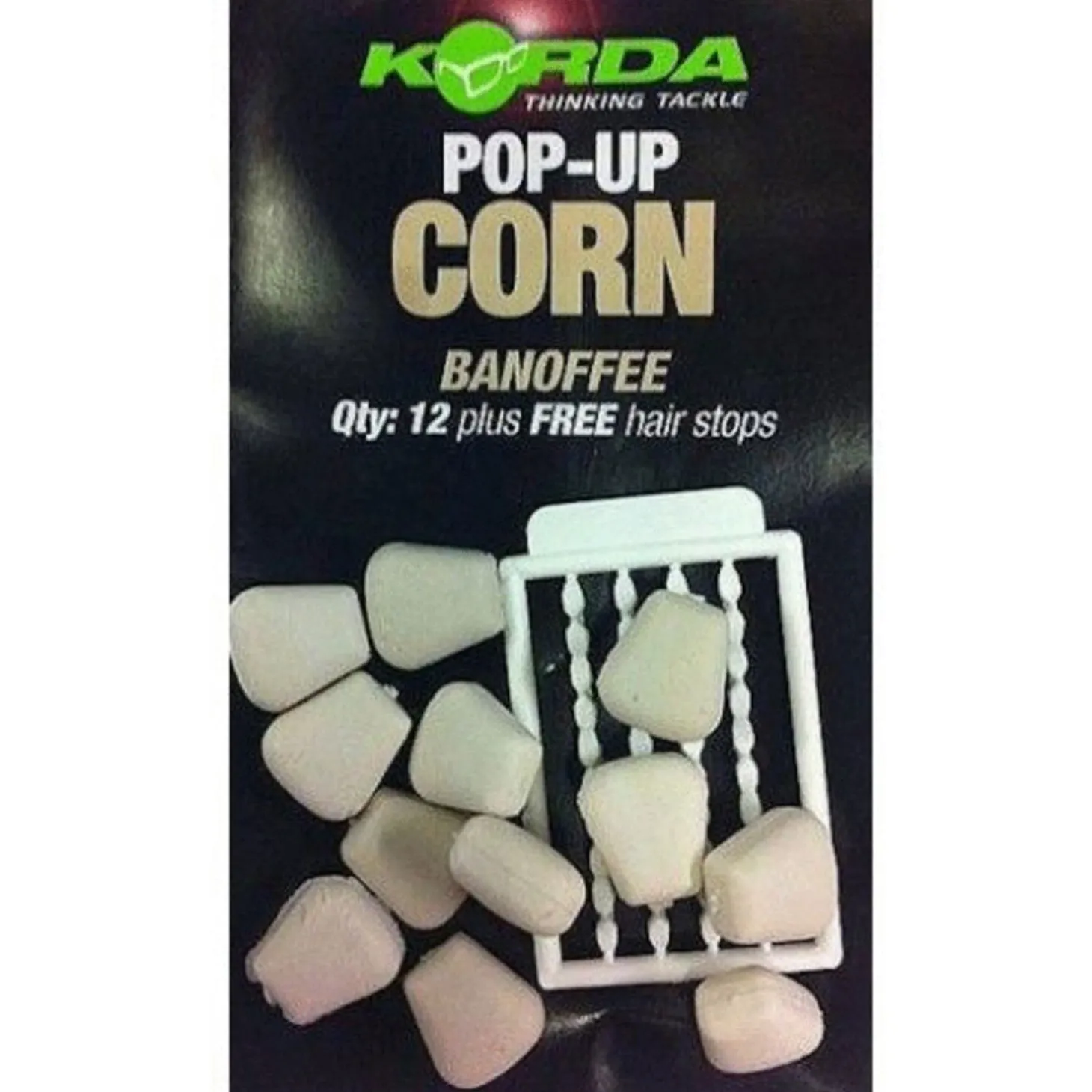 Korda Pop-Up Corn - Aas - 12 stuks Banoffee White