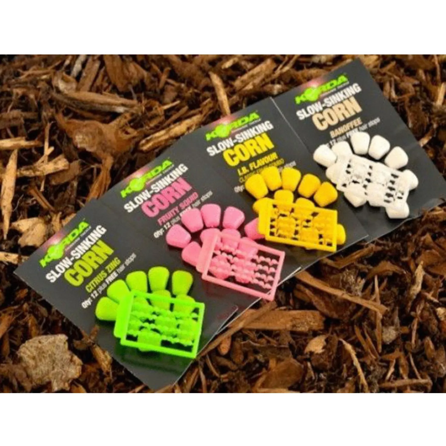 Korda Slow Sinking Corn - Aas - 12 stuks Banoffee White