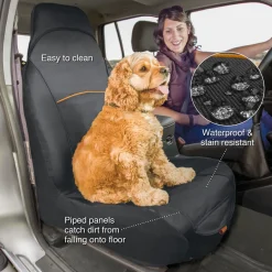 Kurgo Co-Pilot Seat Cover - Hondenautoaccessoire - Zwart