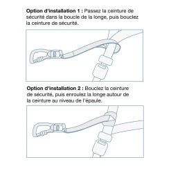 Kurgo Tussenstuk Autogordel - Hondenautoaccessoire