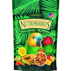 Lafeber Tropical Fruit Nutri-Berries Parrot - Vogelvoer - 284 g