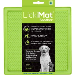 Lickimat Soother Original - Slowfeeder Voermat Appelgroen - Hondenvoerbak