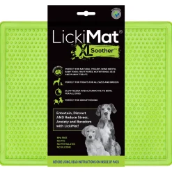 Lickimat Soother Original - Slowfeeder Voermat Appelgroen - Hondenvoerbak