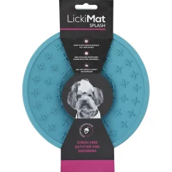 Lickimat Splash - Likmat Voor Aan De Wand - Handig In De Douche Ø20x8 cm - Hondenvoerbak