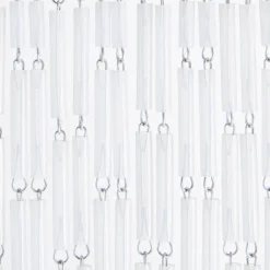 2.Lif Vliegengordijn Havana - Hordeuren - 90 x 120 cm Transparant