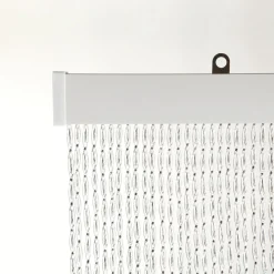 2.Lif Vliegengordijn Madrid - Hordeuren - 90x230 cm Zwart