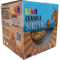 Likit Granola Stal Bal - Paardensnack - Melasse 1.6 kg