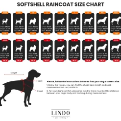 Lindo Honden Regenjas Softshell - Hondenkleding - Groen 3