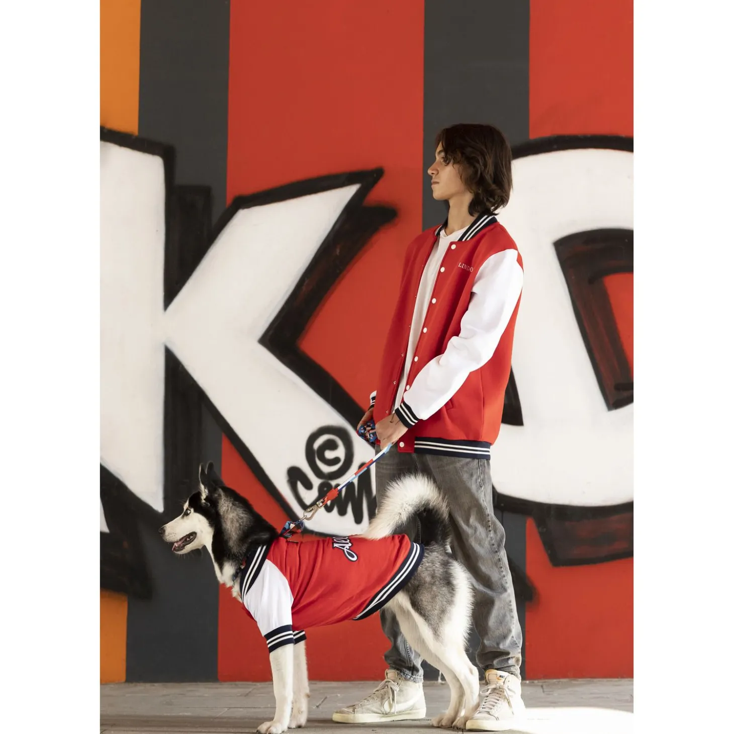 Lindo Jas All Star - Vrijetijdskleding - Rood Xl