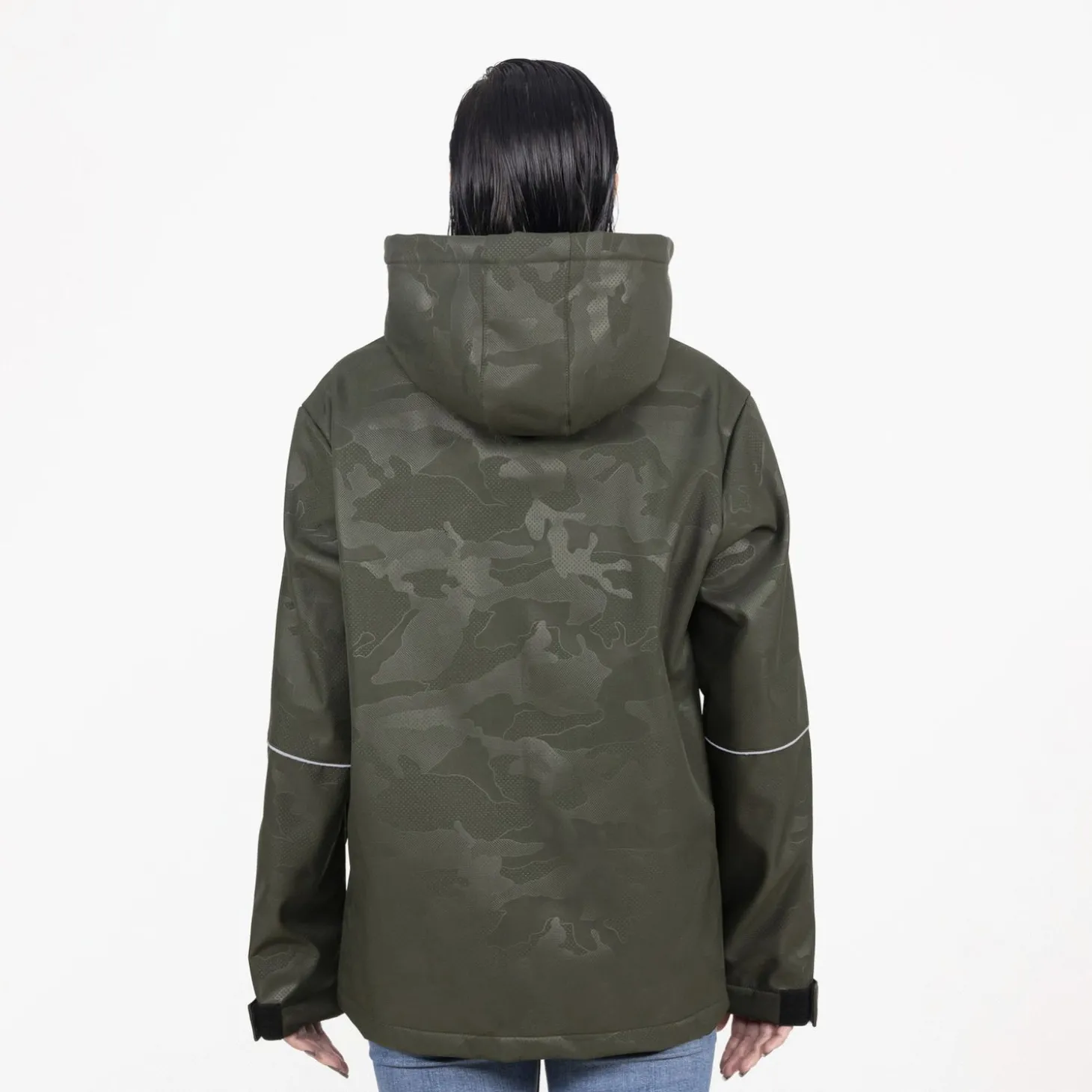 Lindo Regenjas Softshell - Vrijetijdskleding - Groen L