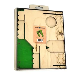 Little Friends Castle Groen&Houtkleur - Kooi Accessoire