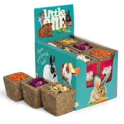 Little One Smakelijke Schaal Van Weidegrassen - Knaagdierenvoer - 120 g