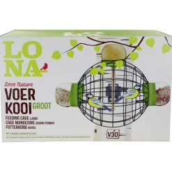 Lona Voerkooi V30 - Voersilo - Groen Zwart L