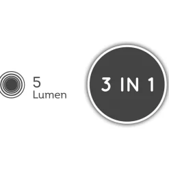 Lumineo Solar Garden Light - Tuinverlichting - 14x14x32 cm Warm Wit