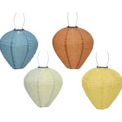 Lumineo Solar Lampion L - Hanglamp - Ø30 cm Assorti
