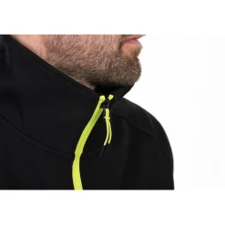 Matrix 1/4 Zip Sweat Black/Lime (Black Edition) - Jassen - Large
