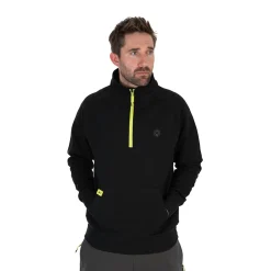 Matrix 1/4 Zip Sweat Black/Lime (Black Edition) - Jassen - Xxxl